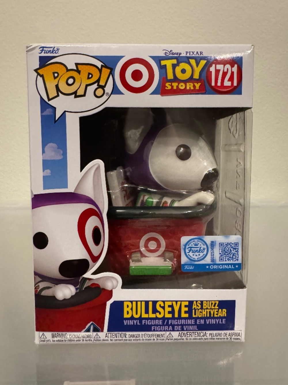 Funko Pop! Bullseye as Buzz Lightyear #1721 Target Exclusive New Toy Story